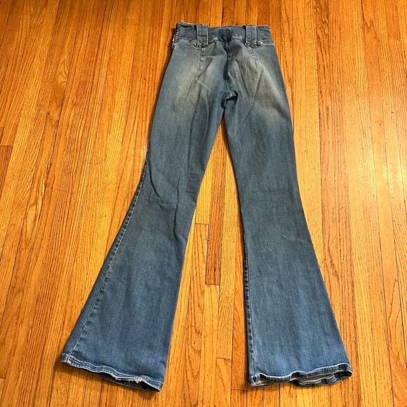 BDG Urban Outfitters Jeans Womens 27 X32 Blue Flare Mid Rise Denim - Picture 3 of 11